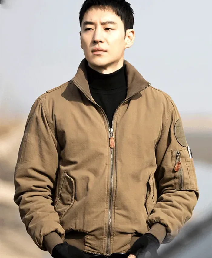 Taxi Driver S03 Lee Je-hoon Brown Bomber Jacket