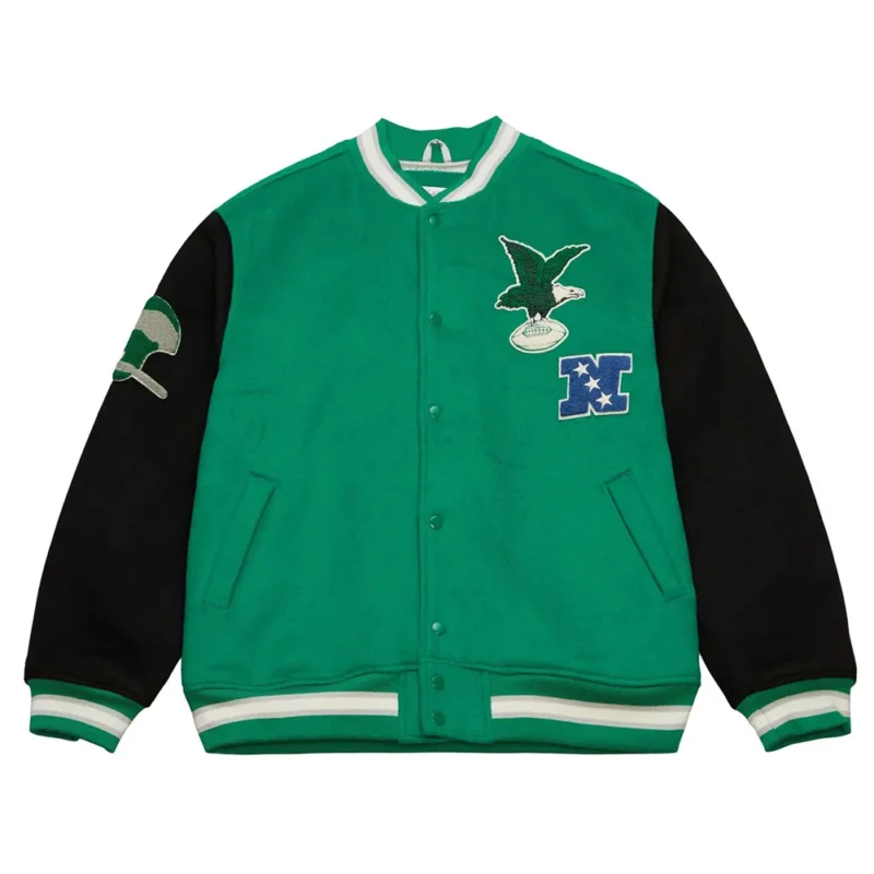 Team Legacy Philadelphia Eagles Varsity Jacket