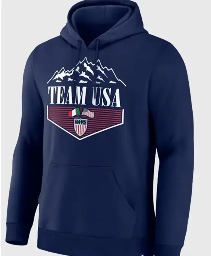 Team USA Winter Olympics Diamond Hoodie