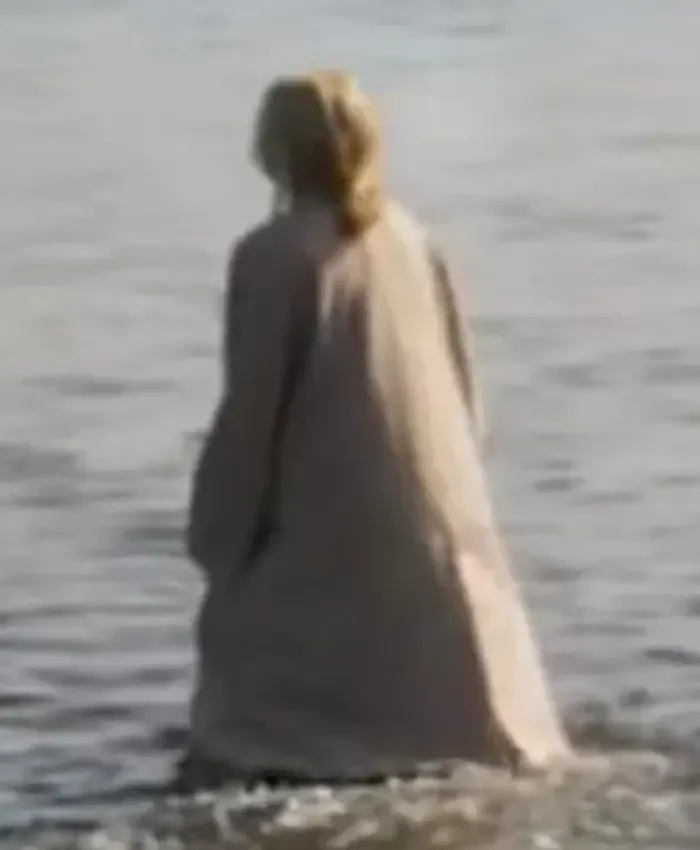 The Madison Stacy Clyburn Beige Coat For Sale