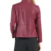 The Today Show Hoda Kotb Leather Jacket Back
