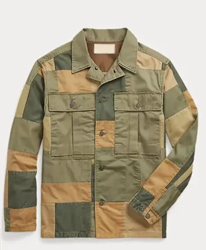 The Upshaws Bennie Upshaw Patchwork Jacket-front