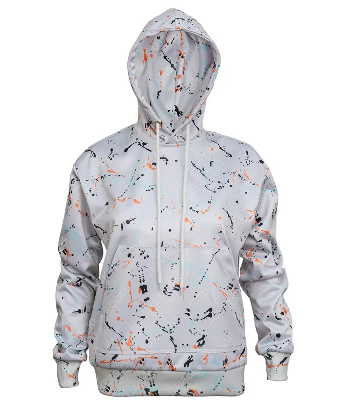The Upshaws Kim Fields Splatter Hoodie front