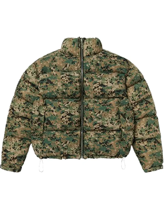 Timothée Chalamet Camo Jacket- Front