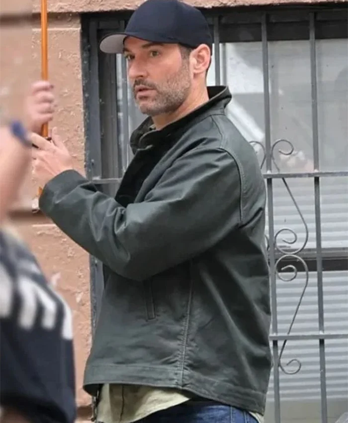 Tom Ellis CIA Green Jacket For Sale