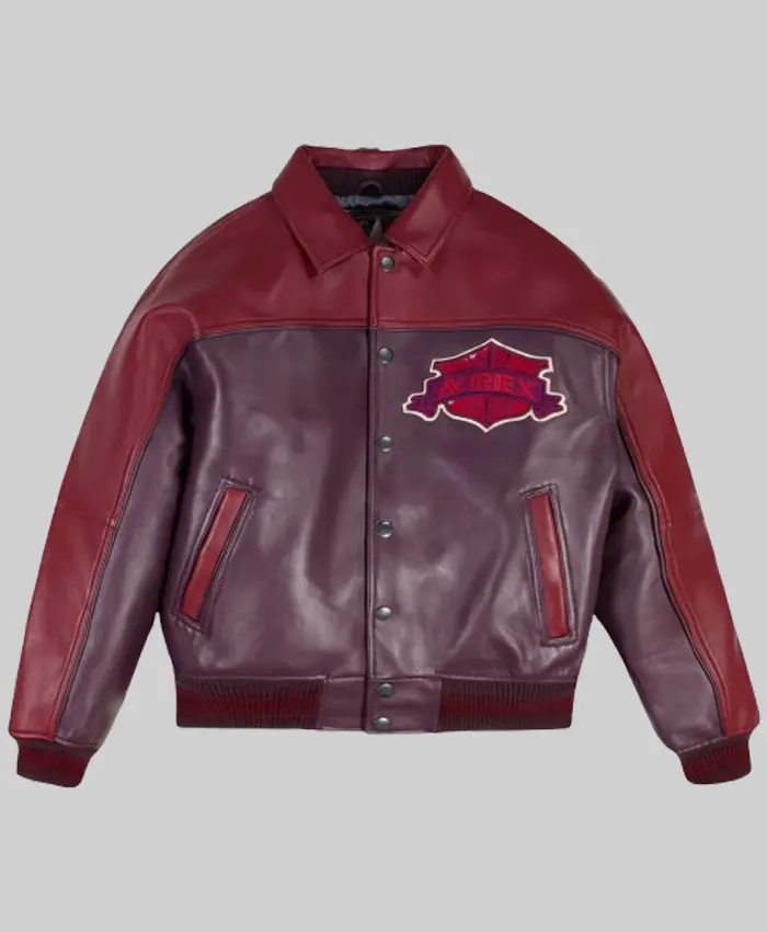 Track Team Leather Jacket