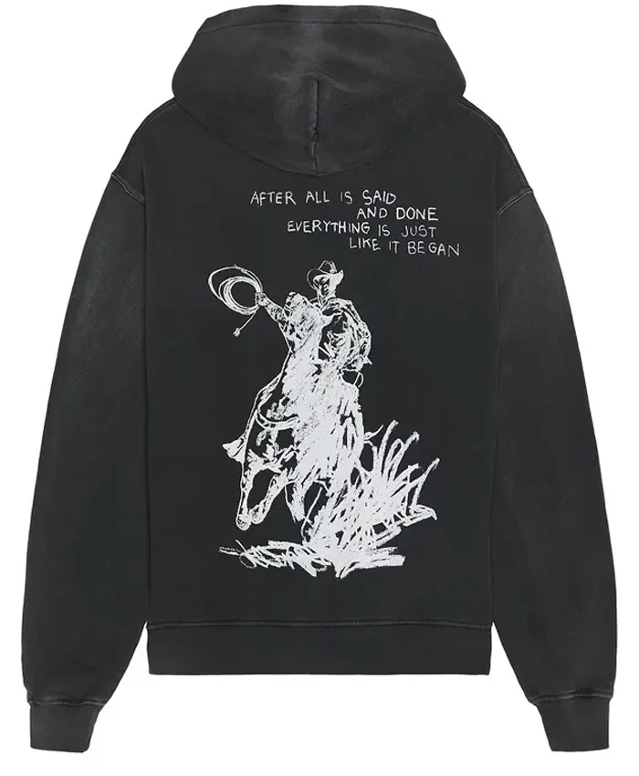 Travis Kelce All is Said Black Hoodie Back