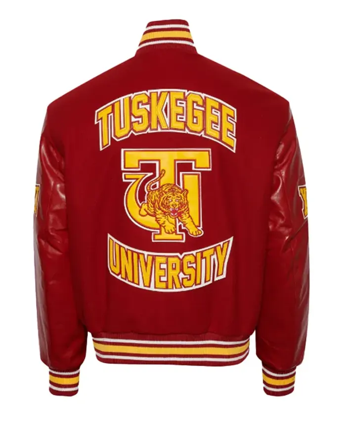 Tuskegee University Red Bomber Jacket