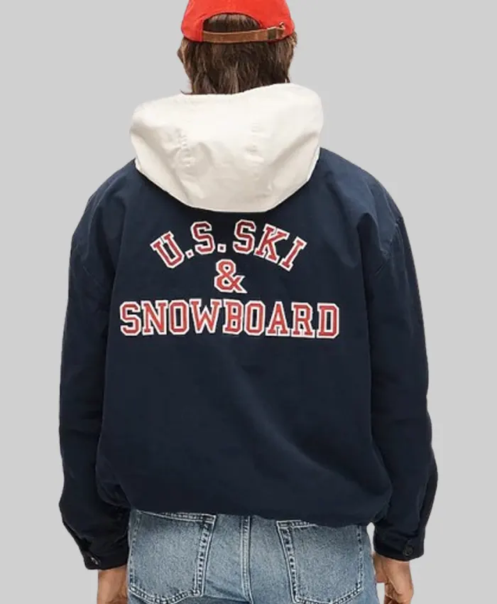 U.S. Ski & Snowboard by J.Crew Nevy Blue Heritage Anorak Jacket