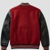 Valentine’s Day Special Date Night Couples Red & Black Varsity Bomber Jacket