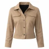 Vanished S01 Kaley Cuoco Beige Jacket For Sale