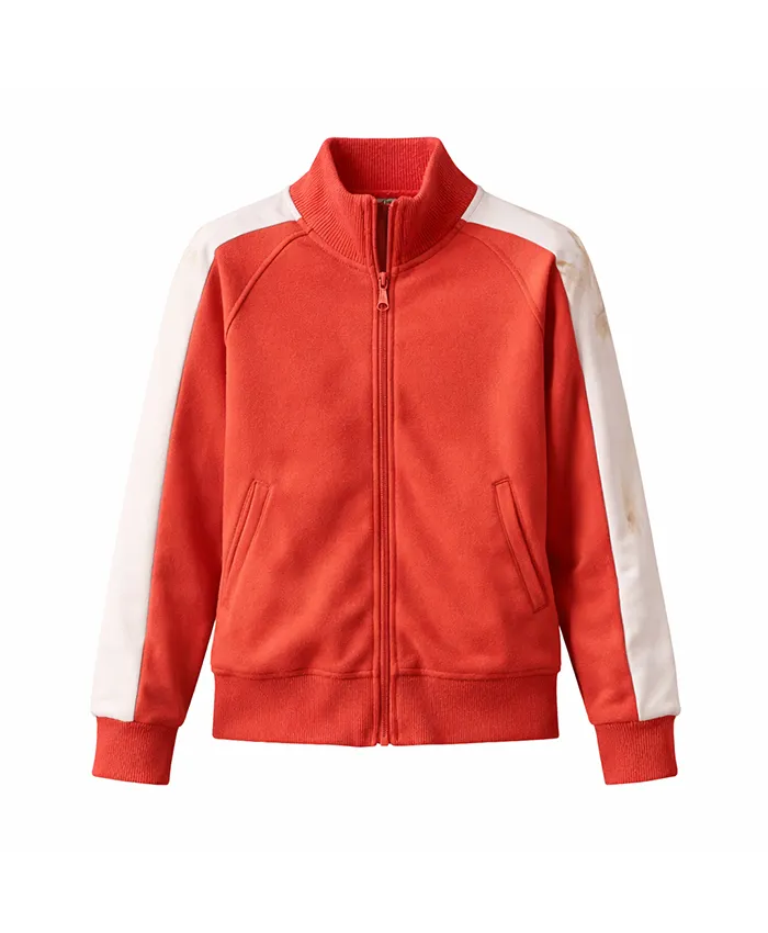 Vanished S01 Kaley Cuoco Red Track Jacket Front