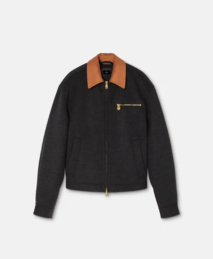 Versace Wool Blouson Jacket