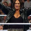 WWE Smackdown Nia Jax Black Leather Jacket