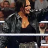 WWE Smackdown Nia Jax Black Leather Jacket For Sale