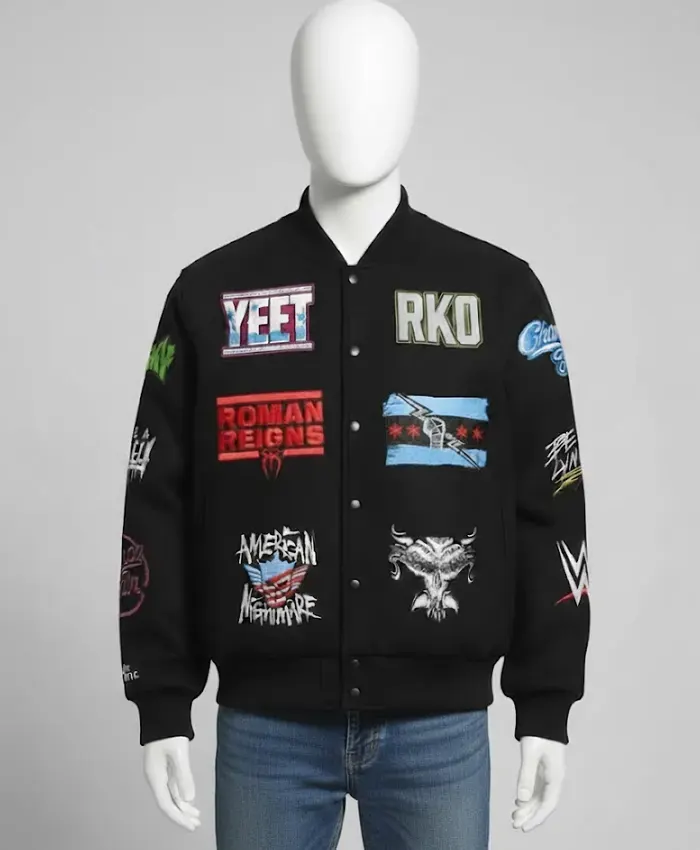 WWE Superstar Varsity Jacket