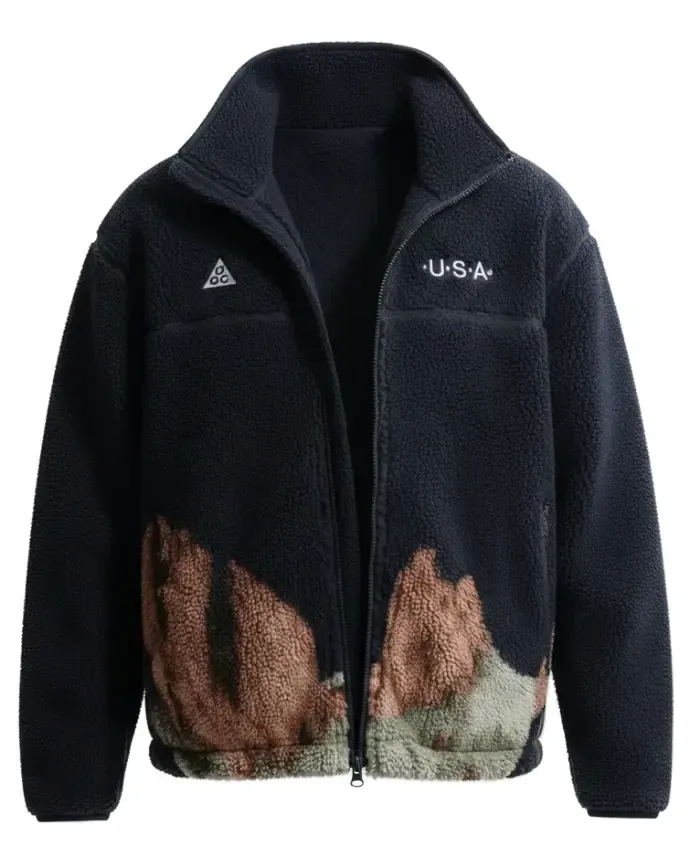 Wind proof ACG USA Blue Jacket