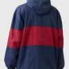 Winter Olympics Milano Cortina 2026 Team USA Navy Blue and Red Oversized Anorak Jacket