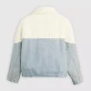 Women Aran Denim Trucker Jacket For Sale
