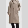 Women’s Team Canada Waterproof Shell Beige Coat