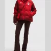 Women’s Wunder Puff Translucent Team Canada Red Jacket