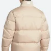 Year of the Horse Beige Puffer Jacket