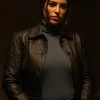 Yolanthe Cabau Mr. and Mrs. Aslan Black Leather Jacket