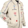 shop Kith X Avirex Olympics Heritage Bomber Jacket