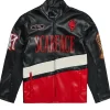 2026 Bay Area Super Bowl LX Stefon Diggs Racer Leather Jacket
