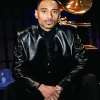 2026 House Event Grammy  Durand Bernarr Black Leather Jacket- Buy