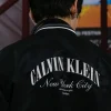 2026 Jungkook x Calvin Klein Varsity Jacket