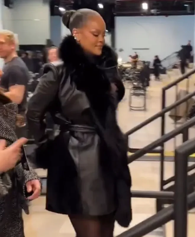 2026 NYC Rihanna Leather Coat - Buy Now