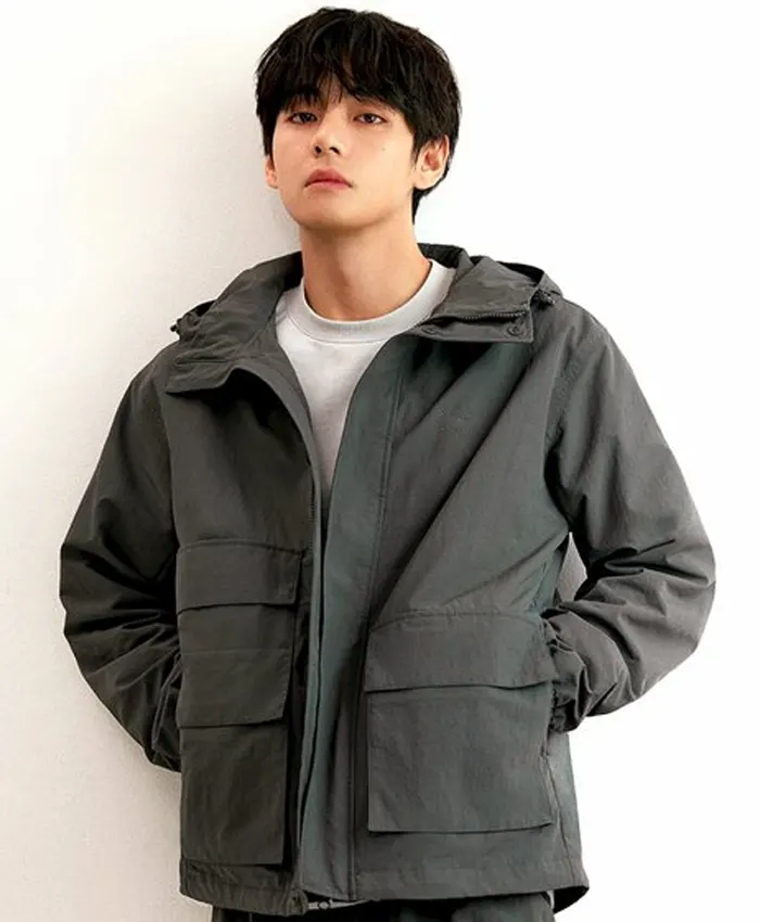 2026 Spring Collection Kim Tae-hyung Grey Jacket - Shop Now