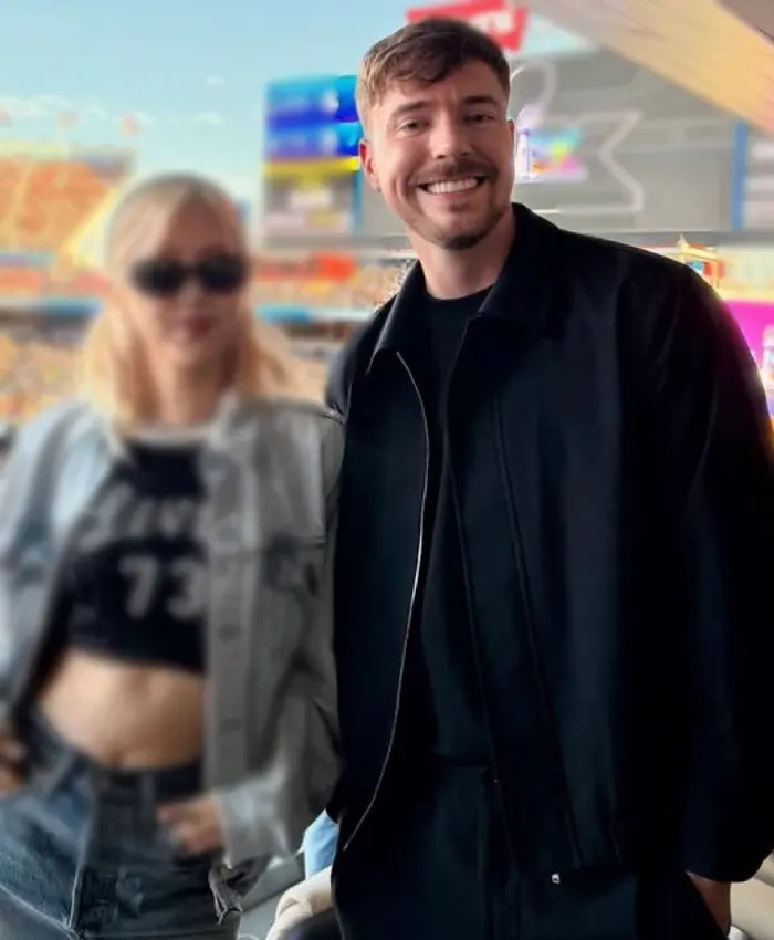 2026 Super Bowl MrBeast Black Jacket - Available at our Store