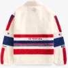 2026 Winte Olympic Team USA Cream Sherpa Jacket For Men and Women