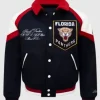 2026 Winter Classic Miami Florida Panthers Blue Varsity Jacket for Men and Women