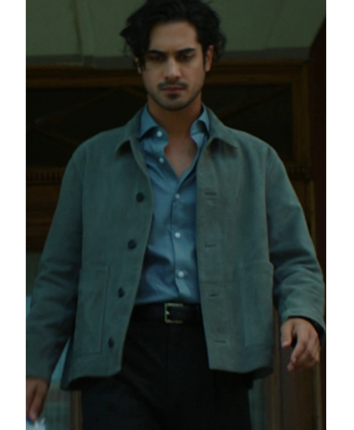 56 Days Oliver Kennedy Grey Suede Jacket