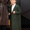 68th GRAMMY Awards 2026 Aeko Catori Green Wool Double Breasted Coat - Shop
