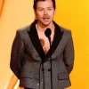 68th GRAMMY Awards Harry Styles Grey Cropped Blazer For Sale