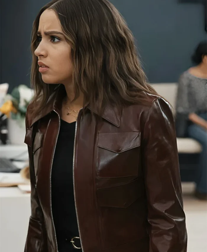 9-1-1 S09 Corinne Massiah Leather Jacket