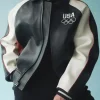 AVIREX Team USA Leather Bomber Jacket - Order Now