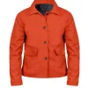 Best Medicine S01 Abigail Spencer orange jacket with a stylish casual design
