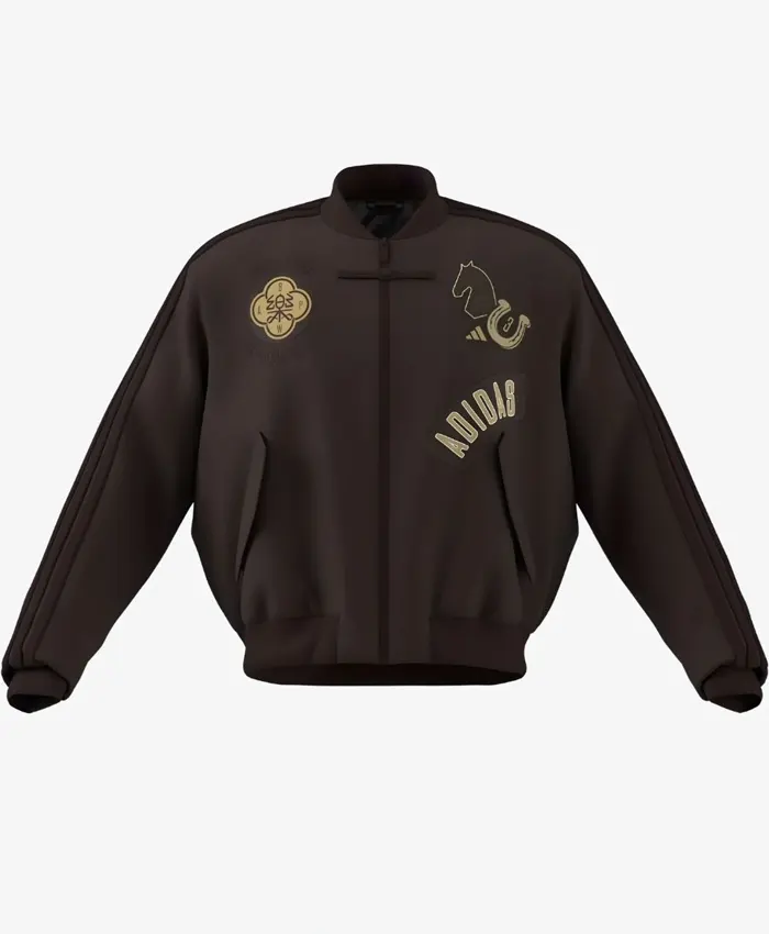 Adidas Modern China Padded Bomber Jacket - Shop Now