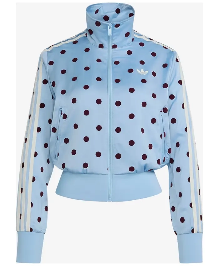 Adidas Polka Dot Jacket - Blue