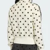 Adidas Polka Dot Jacket - White back