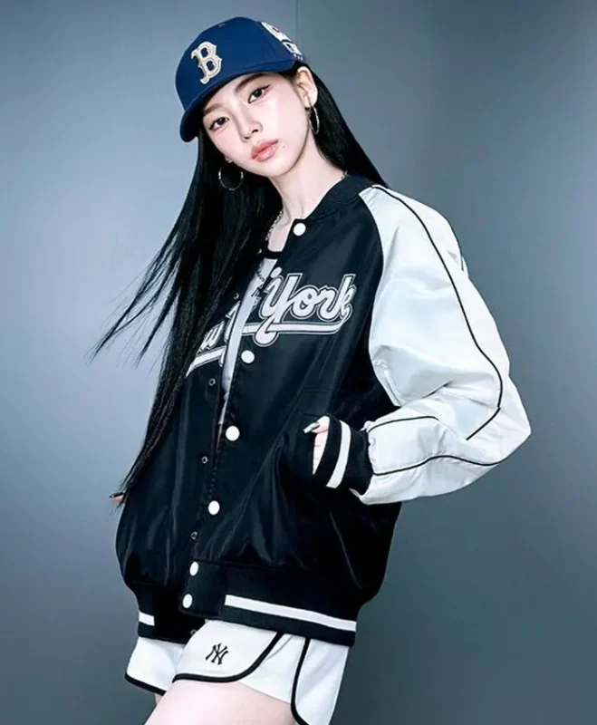 Aespa Karina New York Varsity Jacket - Buy Now