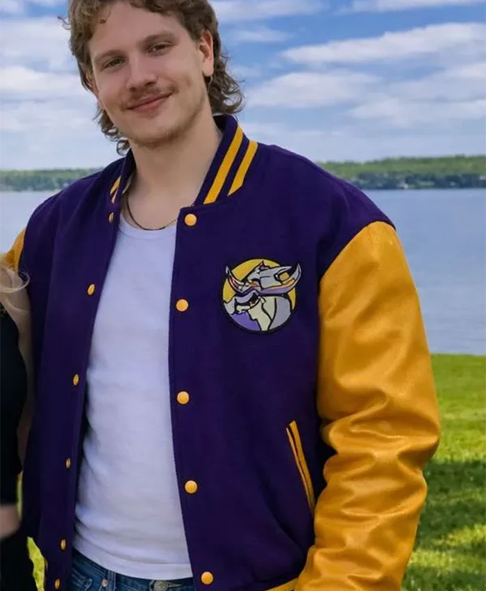 Aidan Shaw Finding Her Edge Varsity Jacket