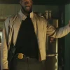 Aldis Hodge Cross S02 Beige Jacket Front