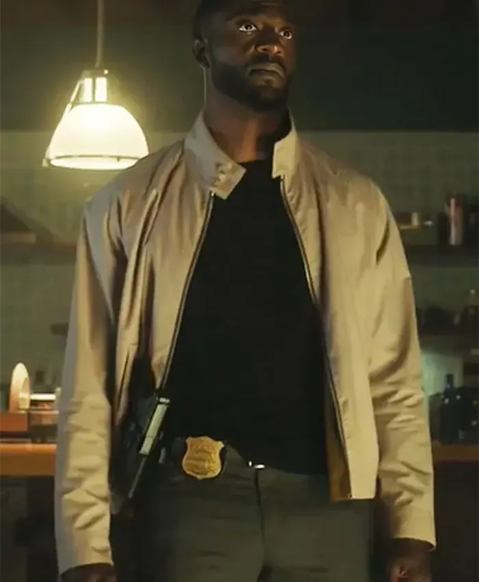 Aldis Hodge Cross S02 Beige Jacket