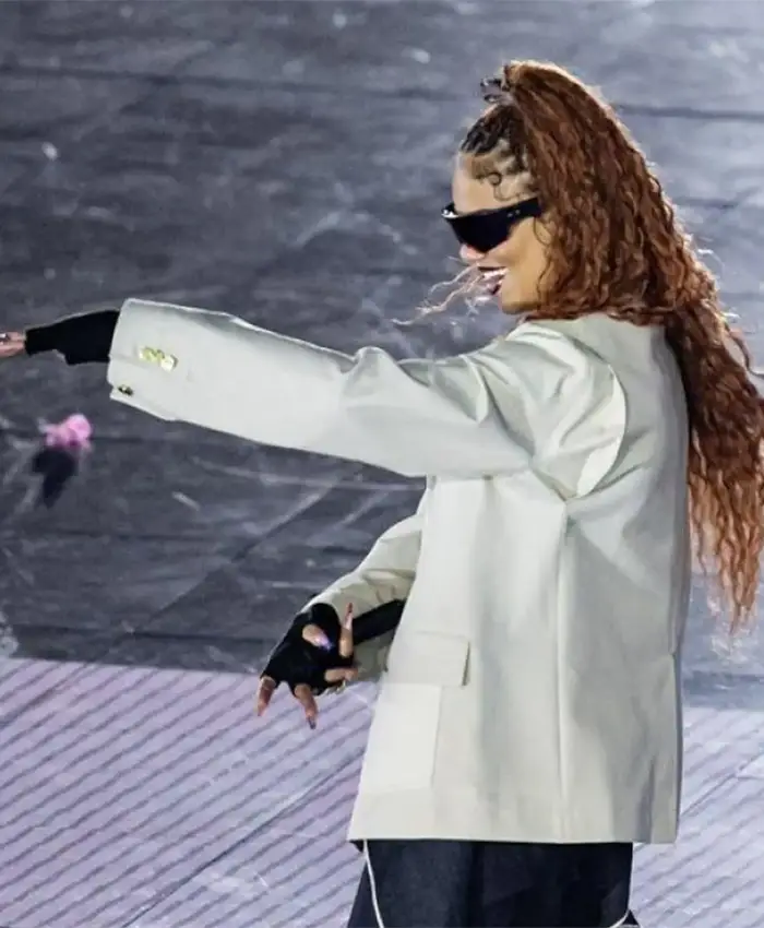 America Foster Winter Olympics 2026 Closing Ceremony Jacket Side